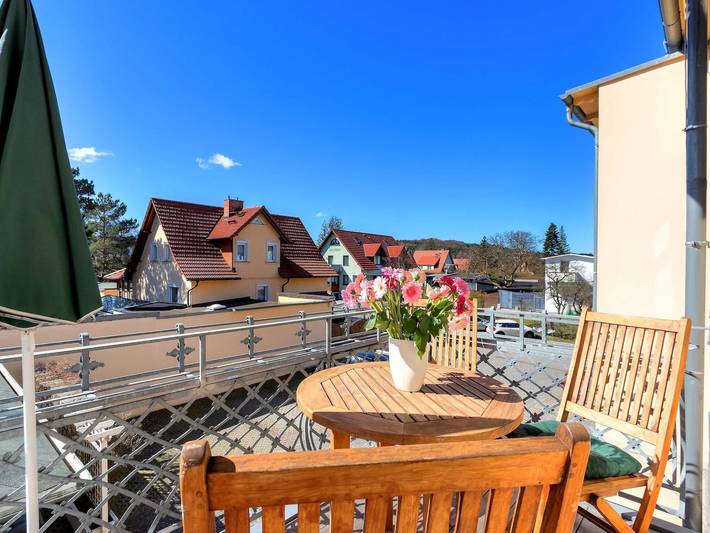 Ferienwohnung für 2 Personen, mit Balkon und Sauna, kinderfreundlich in Ahlbeck - 2