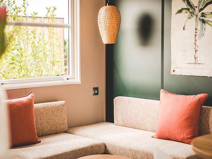 Camping Les Cigales - Ciela Village - Mobilheim 4 personen - New - Mobilheim Ciela Prestige - 2 Schlafzimmer, davon 1 Elternsuite - Bettwäsche, Handtücher und Barb... in Rocamadour, Regionaler Naturpark Causses du Quercy