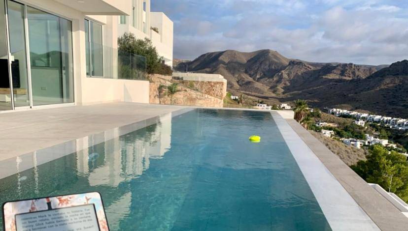 Chalet para 12 personas, con piscina además de terraza y vistas en Cabo de Gata - 2