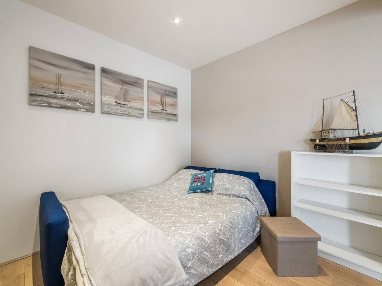 Studio avec vue sur le port. in Blankenberge, Côte belge
