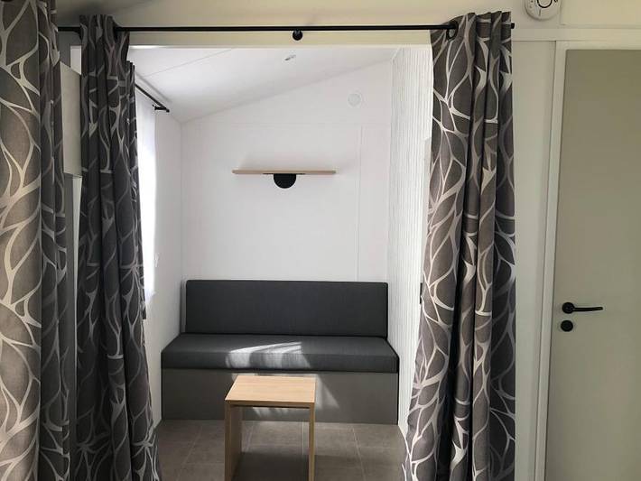 Camping Bleu Mer - Mobilhome 2 personas - Ibiza Solo Confort in Saint-Georges-de-Didonne, Côte de Beauté
