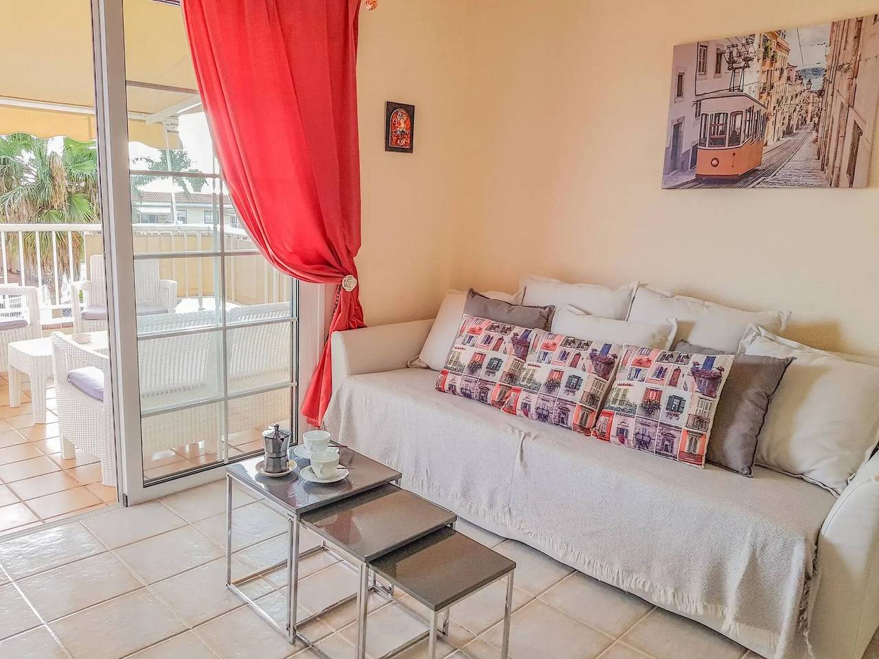 Ganze Wohnung, Ferienwohnung mit Meerblick in Chayofa - 55 m² in Chayofa, Arona