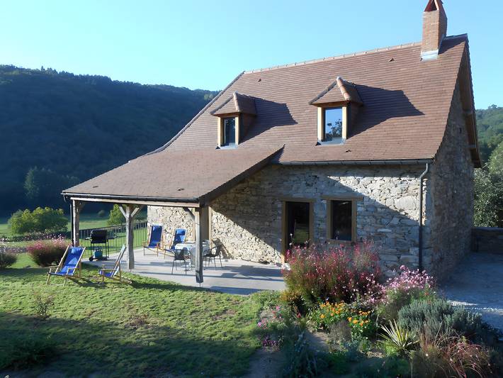 Location de vacances pour 4 personnes, avec Jardin dans Cahus, Lot