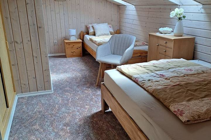Ganze Wohnung, Ferienwohnung mit eigener Sauna, 2 Personen in Leutkirch im Allgäu, Region Bodensee-Oberschwaben