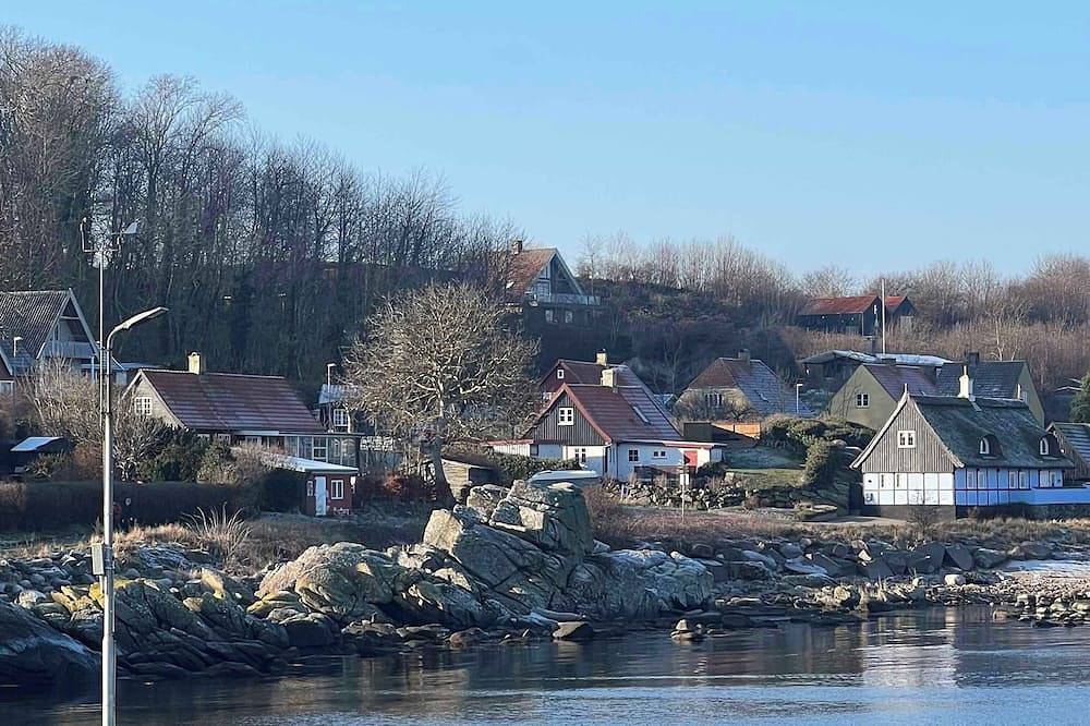 Old Fishermans House at Listed Harbor in Listed, Svaneke