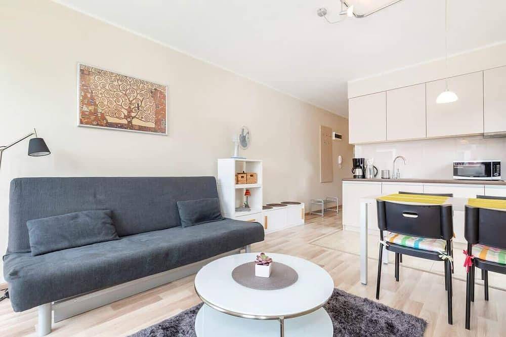 Ganze Wohnung, Modernes Studio in Strandnähe | Balkon | Parkplatz in Swinemünde, Stettiner Haff
