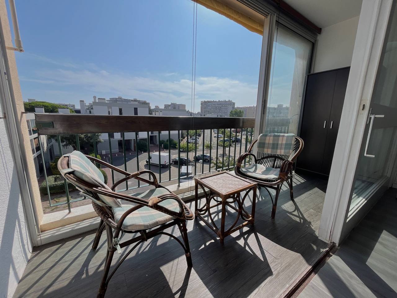 Ganze Wohnung, T2 Wohnung mit Parkplatz nahe Hafen und Strand in Saint-Cyprien-Plage, Saint-Cyprien