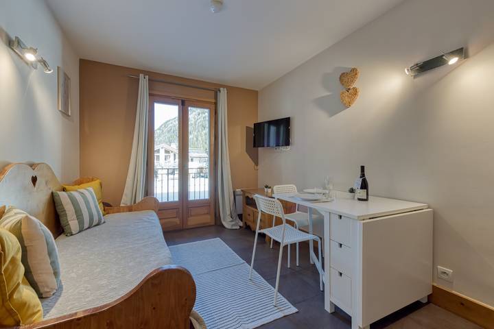 Apartamento de vacaciones para 3 personas, con sauna además de piscina y balcón, Familias con niños - 1
