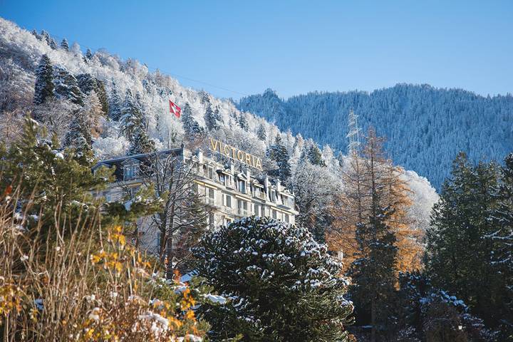 Hôtel Victoria - Chambre double standard in Glion, Montreux