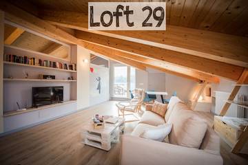 Gîte pour 5 personnes, avec balcon et jardin à Bussolin