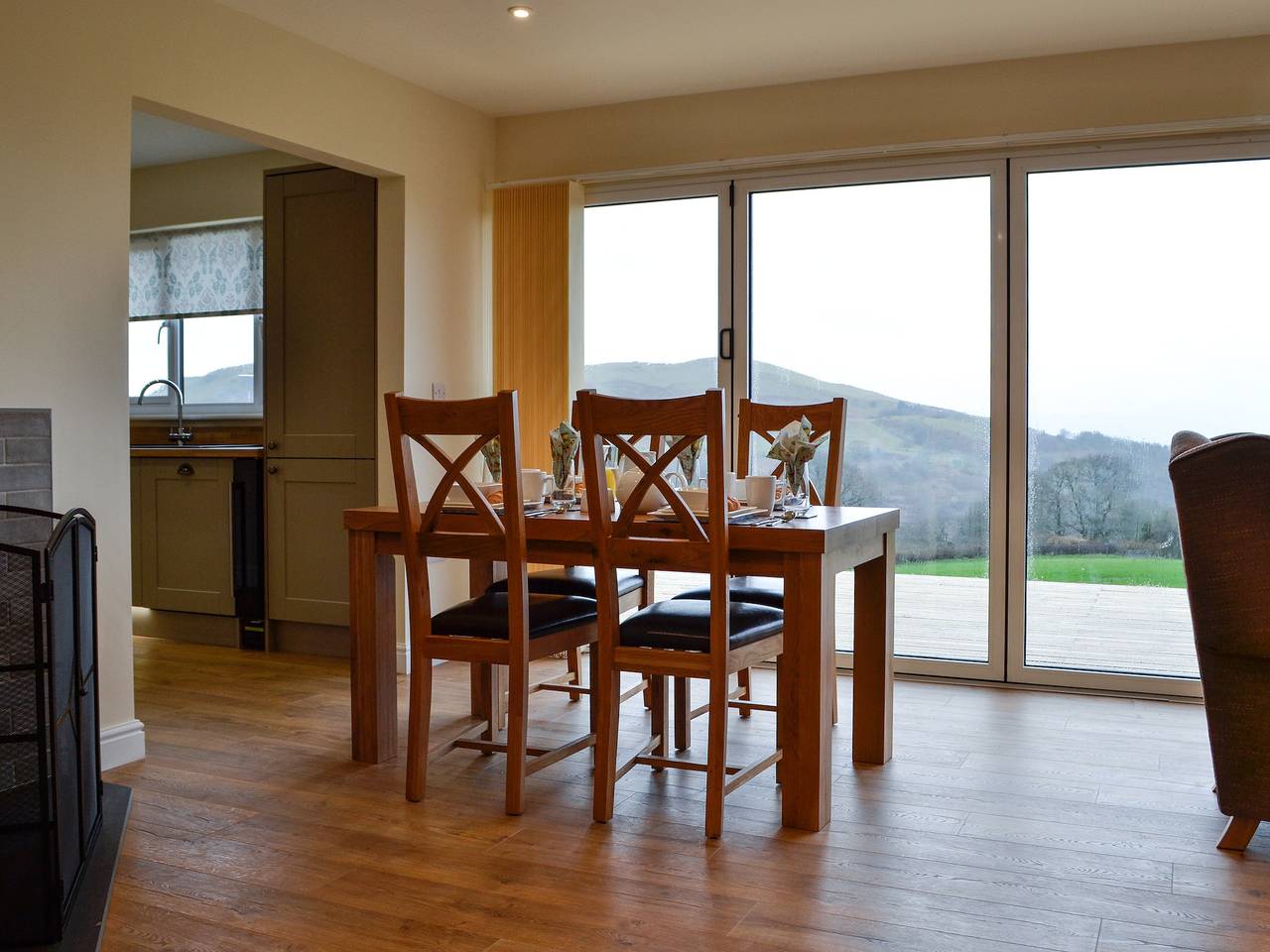 Bluebell Lodge in Powys