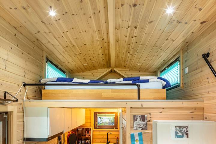 Hel ferielejlighed, Tiny Home 'Evita' with Private Garden, Wi-Fi and Air Conditioning in Kloster Lehnin (kommune), Kloster Lehnin