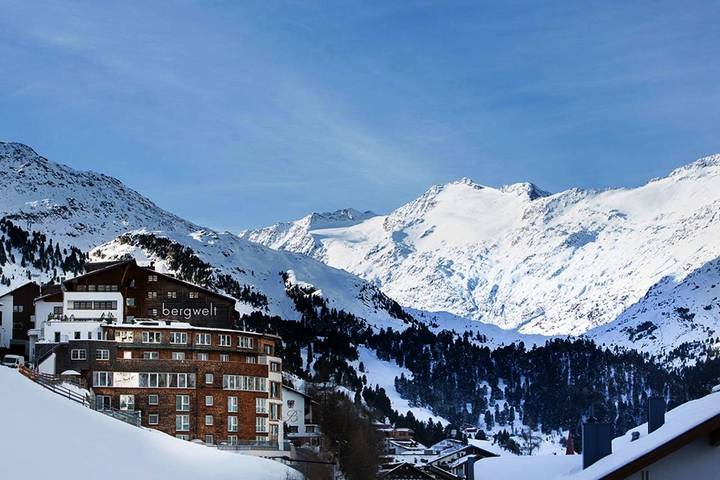 Hotel für 6 Personen, mit Terrasse und Whirlpool sowie Pool und Sauna in Obergurgl