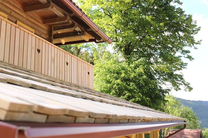 Chalet für 6 Personen, mit Ausblick und Sauna sowie Terrasse - 1