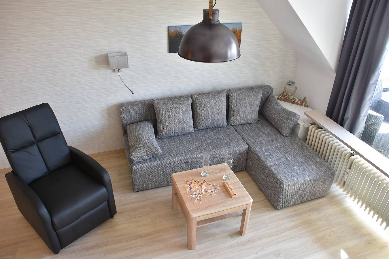 Ganze Ferienwohnung, Haus Blinkfuer - 2-Raum-Fewo in Büsum, Nordseeküste