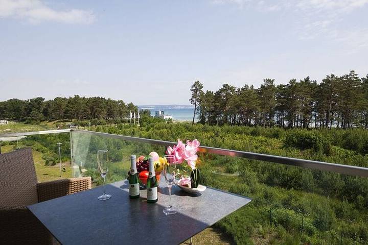 Vakantiewoning voor 4 personen, met balkon/terras, kindvriendelijk in Prora