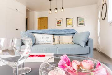 Gîte pour 5 personnes, avec terrasse à Donville-les-Bains