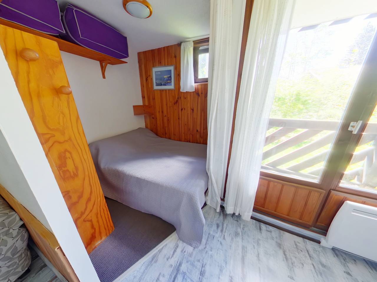 Appartement entier, Studio lumineux avec loggia et parking aux Rousses in Les Rousses, Parc naturel régional du Haut-Jura