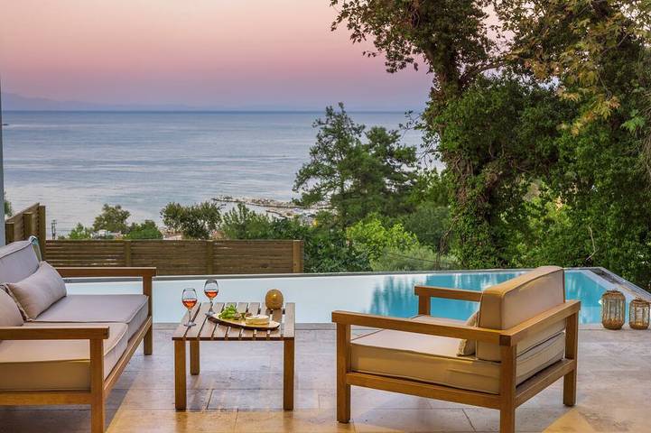 Villa für 4 Personen, mit Balkon auf Thassos - 3