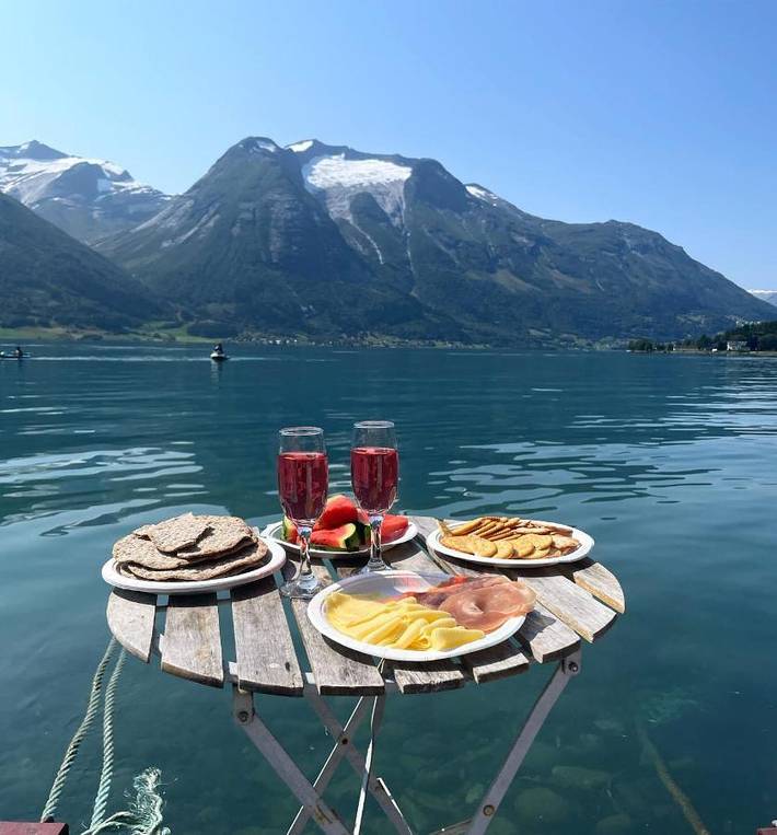 Ferienhaus für 2 Personen, mit Terrasse und Garten sowie Sauna und Ausblick in Geirangerfjord - 2
