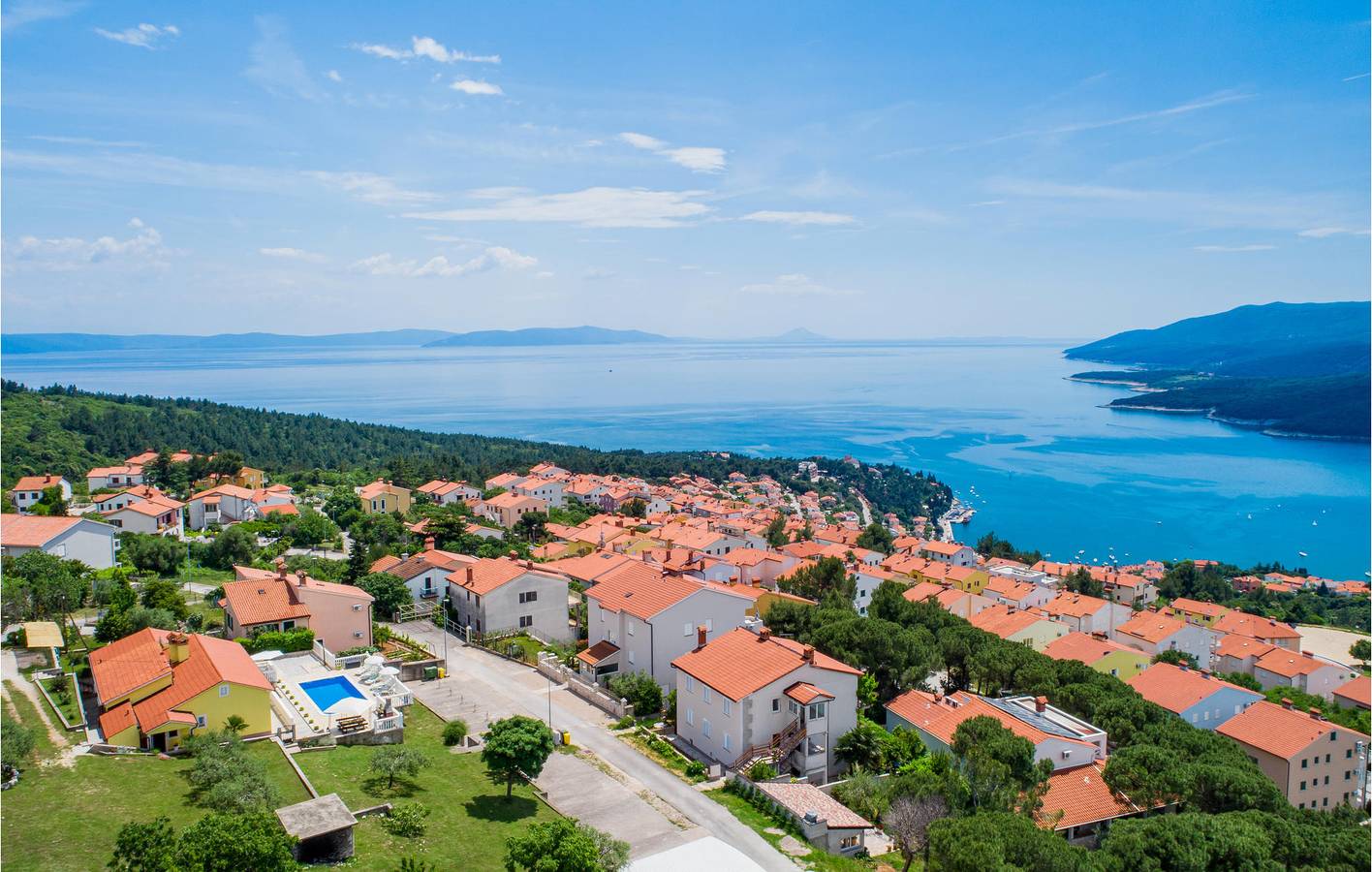 Appartement de vacances entier, Appartement de vacances pour 6 personnes avec terrasse in Rabac, Labin-Rabac