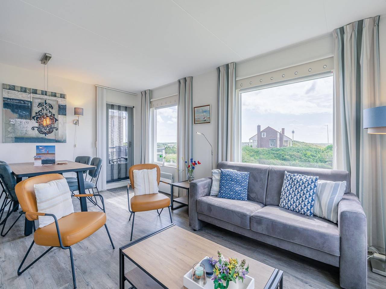 Geheel appartement, 4 Persoons appartement met zeezicht in De Koog, Nederlandse waddeneilanden