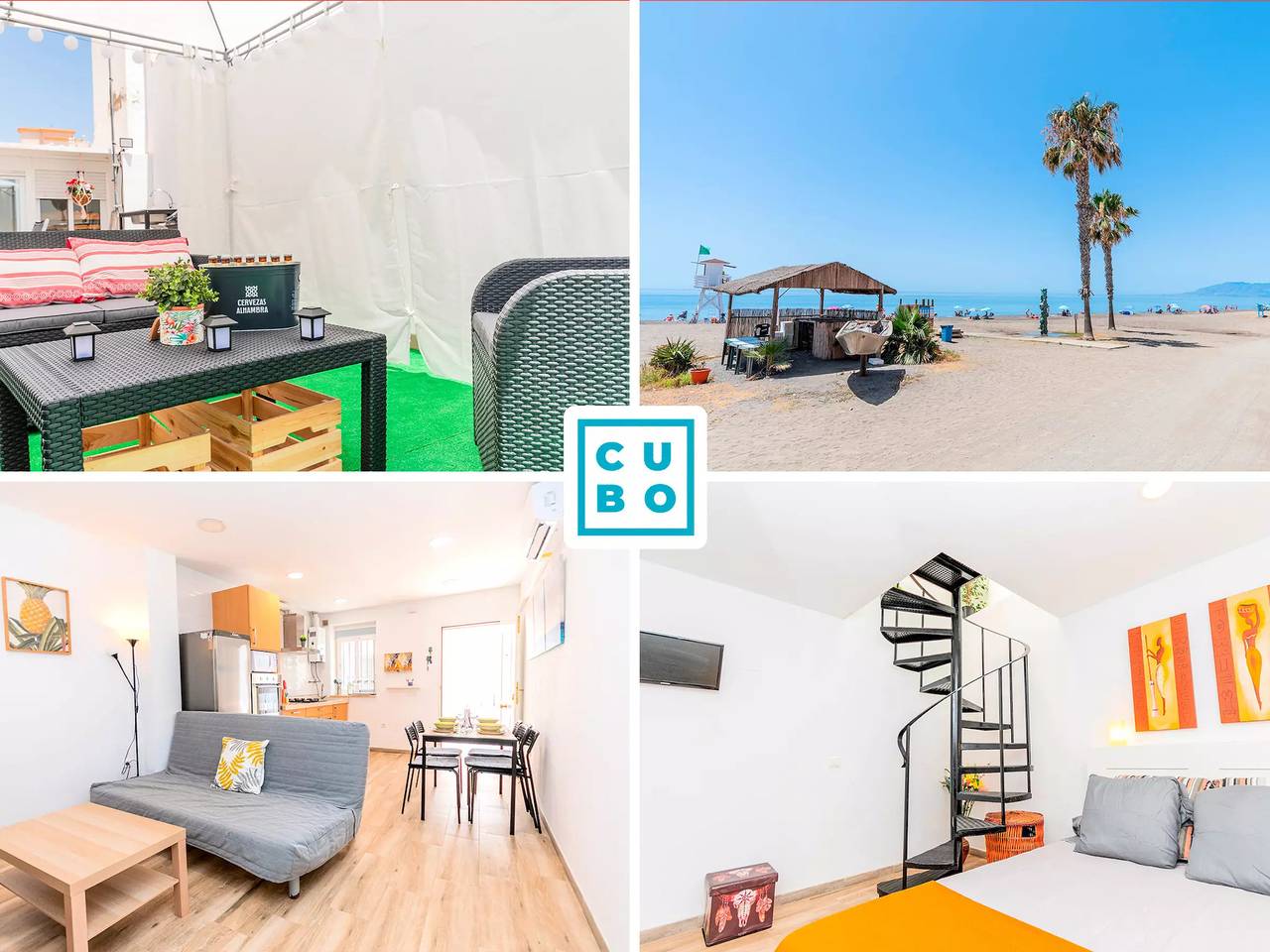 Apartamento entero, 3 estancias 6 personas in La Cala del Moral, Rincón de la Victoria