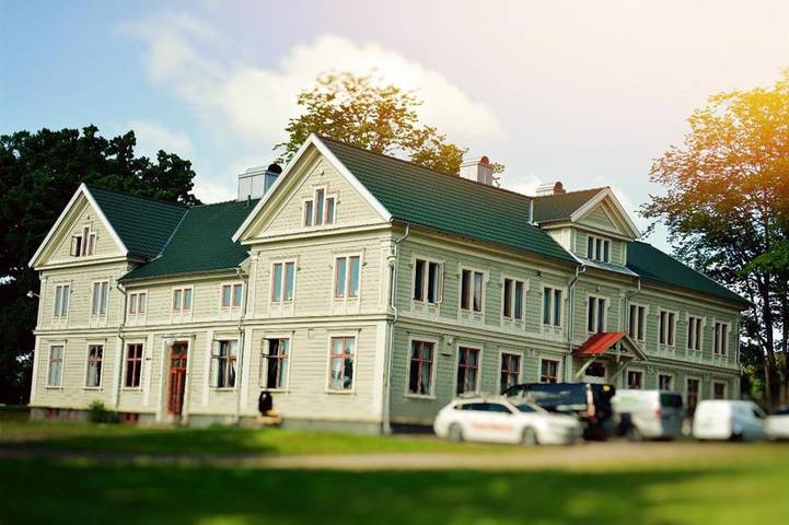 Hostel für 4 Personen, mit Terrasse und Garten in Hjo - 3