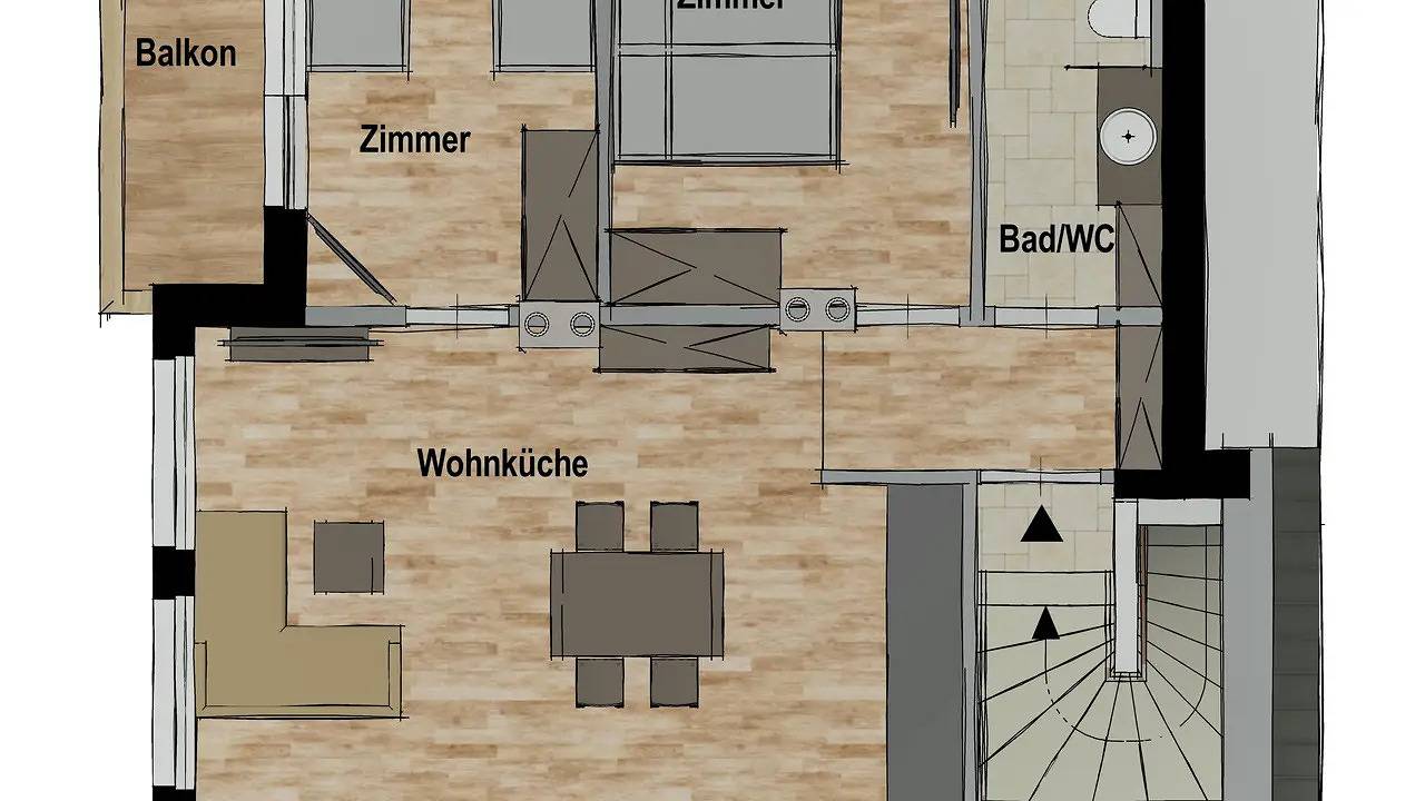 Ganze Ferienwohnung, Ferienwohnung für 6 Personen (70 m²) in Schlitters in Tuxer Alpen, Schlitters