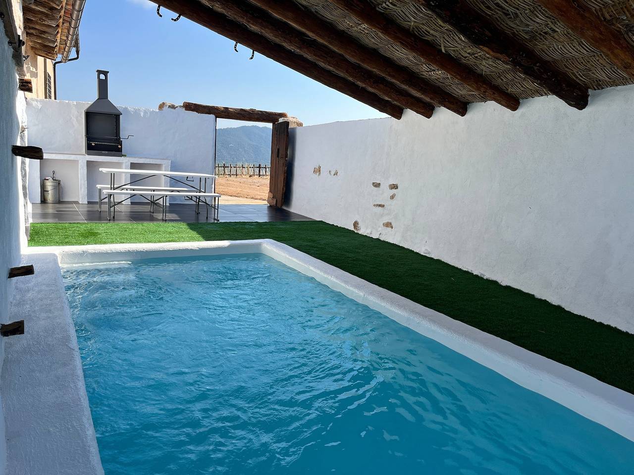 Ferienhaus 'Casacastillo28' mit Bergblick, Wlan und Klimaanlage in Peñarroya de Tastavins, Teruel und Umgebung