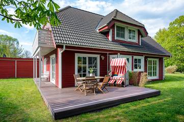 Ferienhaus für 10 Personen, mit Terrasse und Garten sowie Sauna auf Fischland - Darß - Zingst