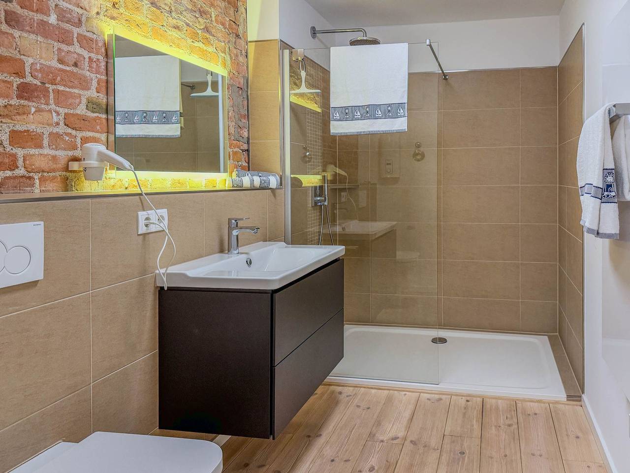 Ganze Ferienwohnung, Speicherresidenz App 1.5 Seemannshafen - Speicherresidenz App. 1.5 - Hafenblick in Barth, Vorpommern
