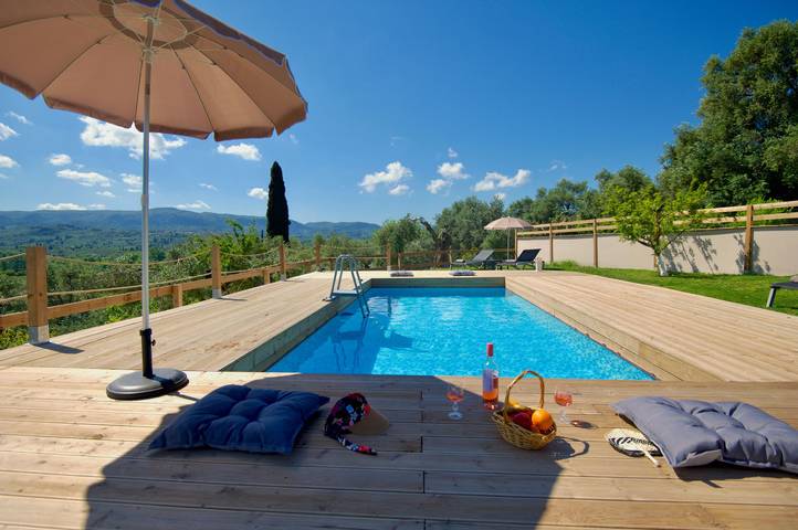 Ferienhaus für 7 Personen, mit Ausblick und Garten auf Korfu - 2