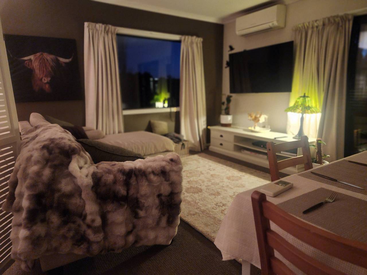 Ganze Wohnung, Freundlicher Aufenthalt auf der Willow Highland Farm in Tasman (Neuseeland)