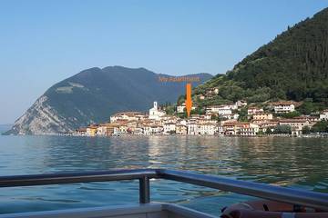 Gîte pour 4 personnes, avec balcon à Monte Isola