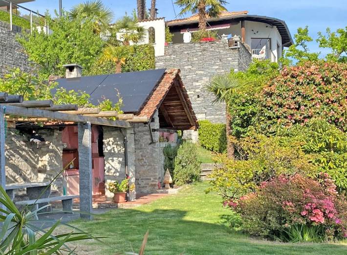 Ferienhaus für 4 Personen, mit Garten und Seeblick sowie Balkon und Ausblick in der Schweiz - 4