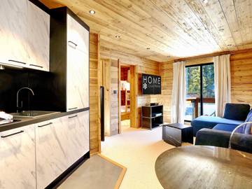 Gîte pour 4 personnes, avec balcon à Courchevel