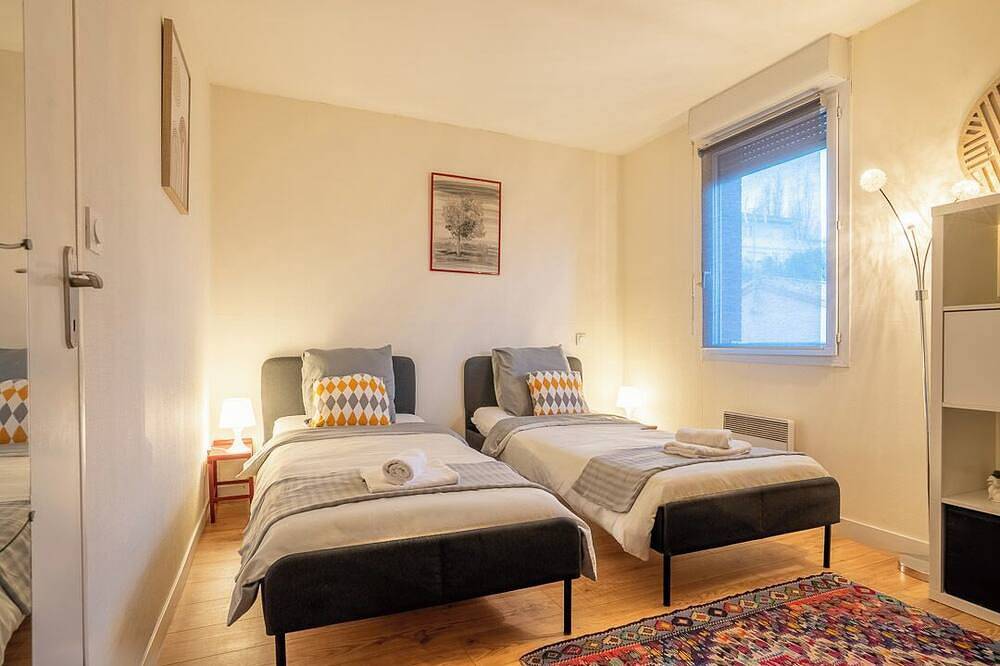 Cosy air-conditioned T3 with exterior -Toulouse est in Toulouse, Umgebung Toulouse