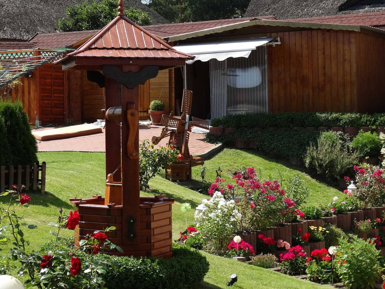 Ferienhaus The Rose nur 20 Gehminuten zum Strand - The Rose in Ückeritz, Bernsteinbäder