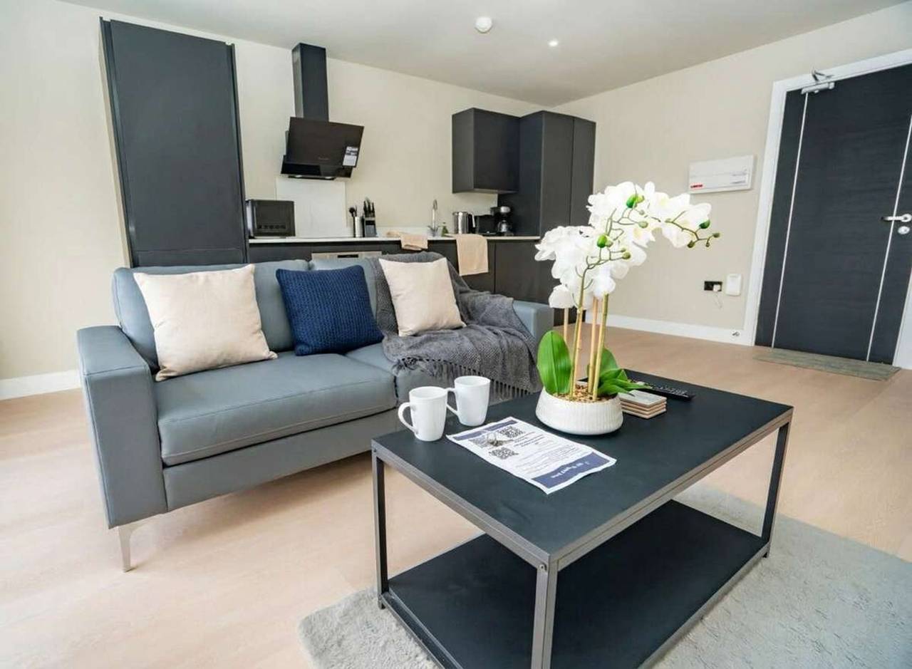 Appartement entier, Modern   Bright 1 Bed Apartment in Birmingham in Birmingham, Région de Birmingham