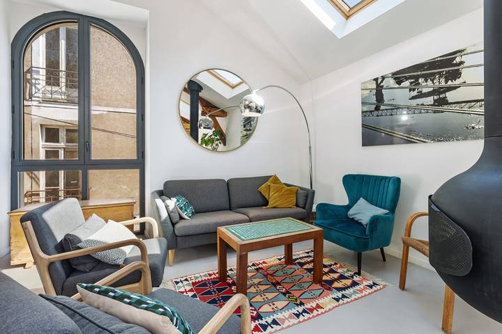 Location de vacances pour 6 personnes, avec terrasse à Nantes - 2