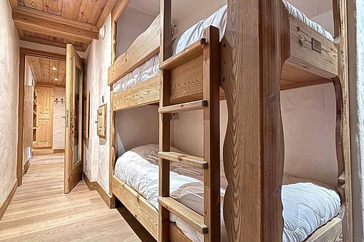 Chalet pour 6 personnes, avec balcon, animaux acceptés dans Méribel - 4