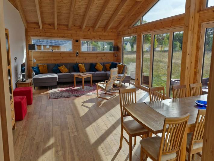 Golden Timber Lodge – Exklusives Ferienhaus in Selchow in Selchow, Storkow