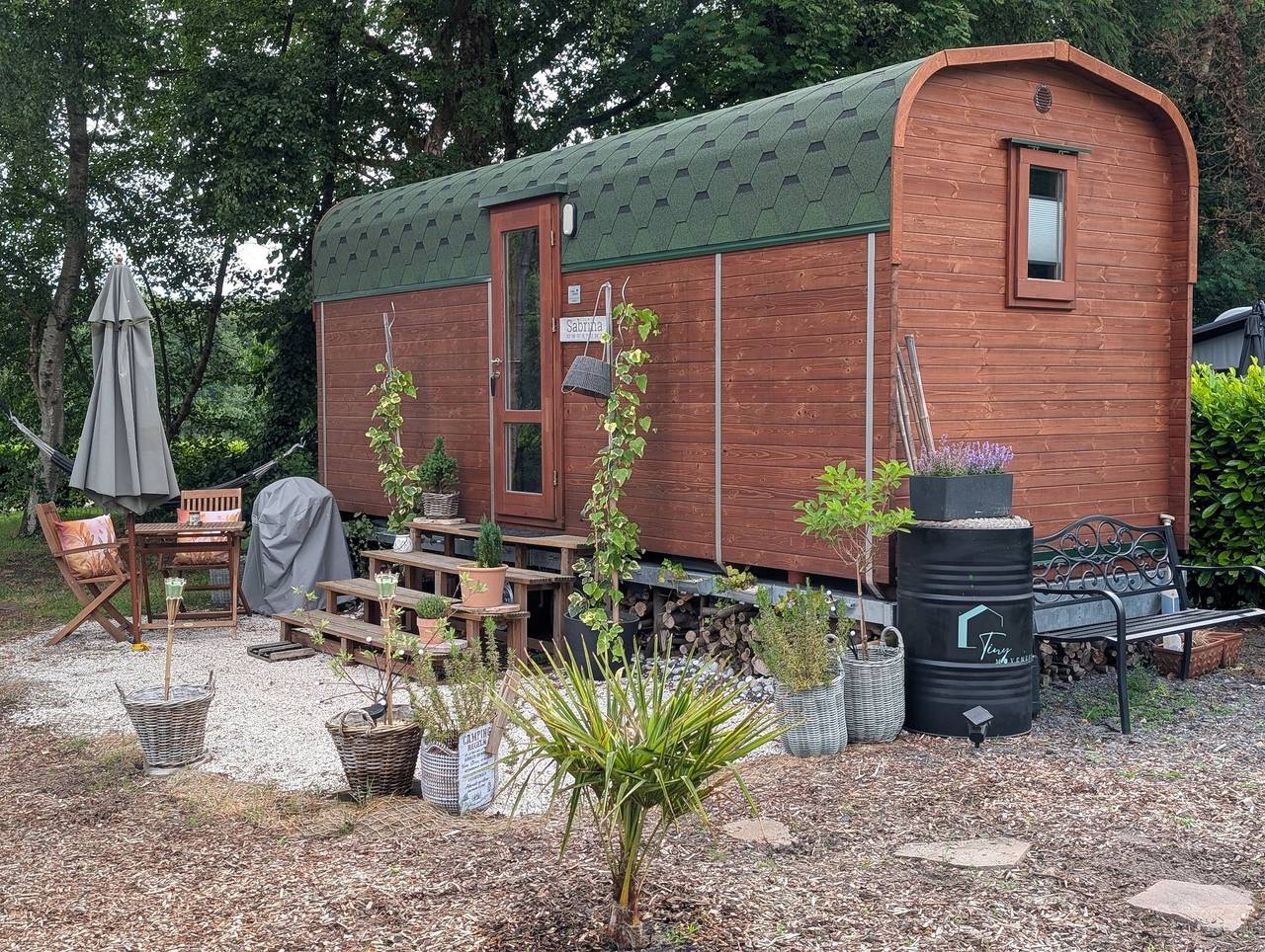 Tinyhouse Sabrina in Papenburg, Nordseeküste