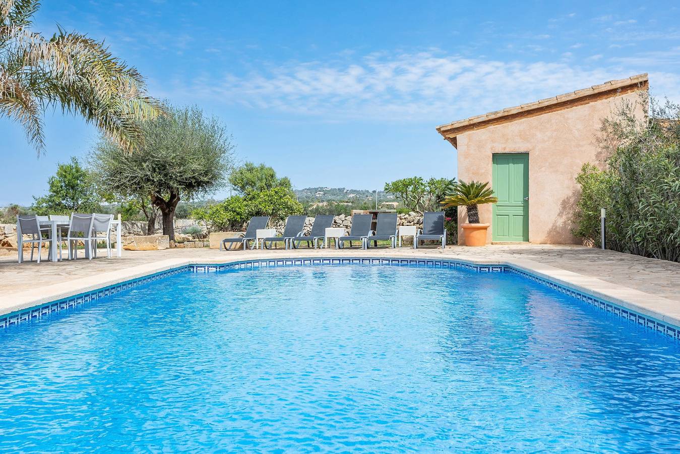 Finca "Villa Son Coves" con jardín y piscina in Santanyí, Mallorca Sur