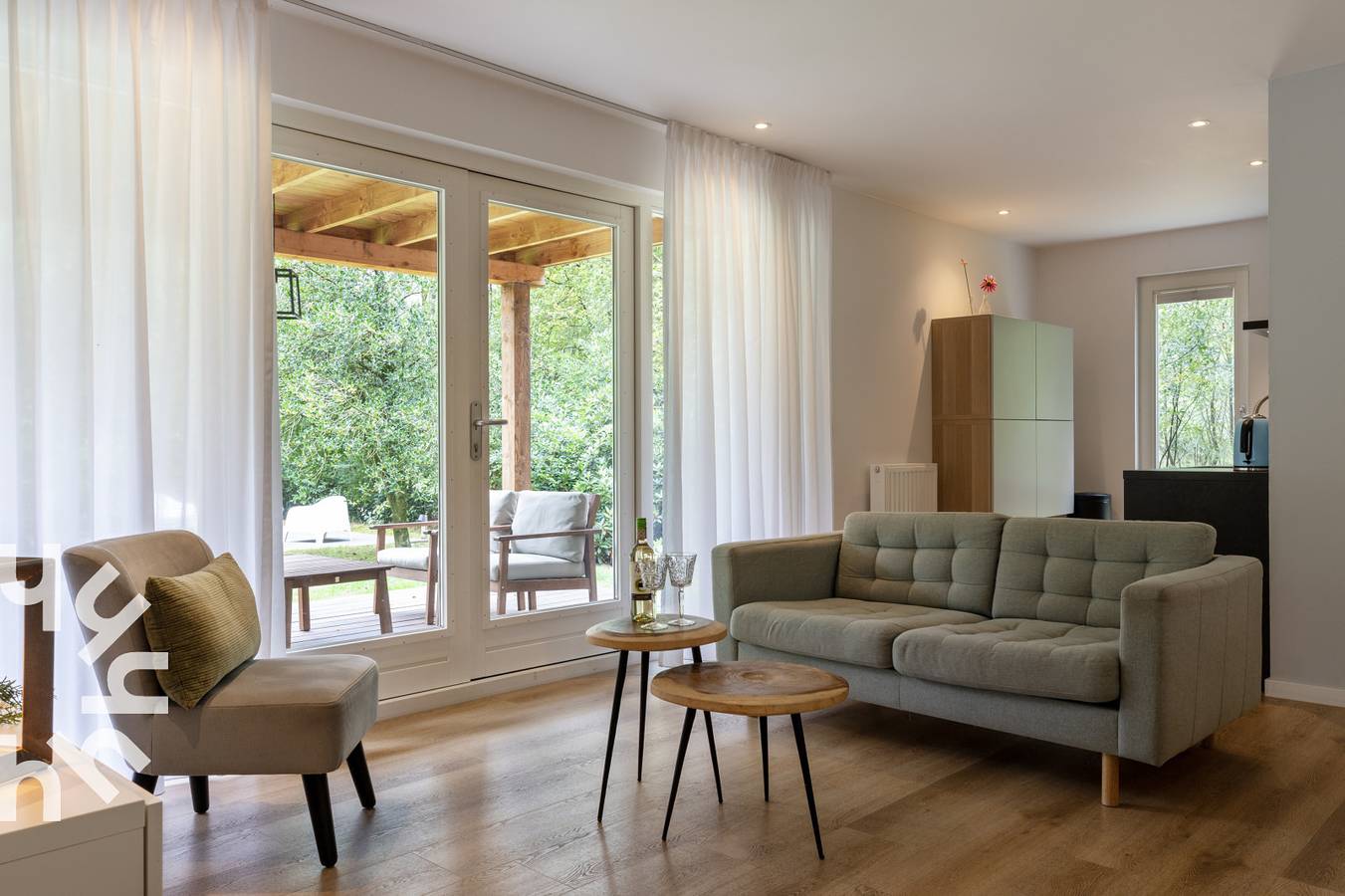 Schönes 4 Personen Waldhaus mit einem schönen Garten Drenthe in Koekange, Drenthe