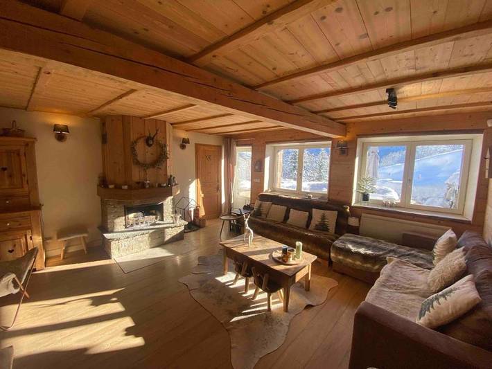 Chalet voor 12 personen, with Balkon and Whirlpool as well as Terras and Zwembad in Saint-Jean-d'Arves