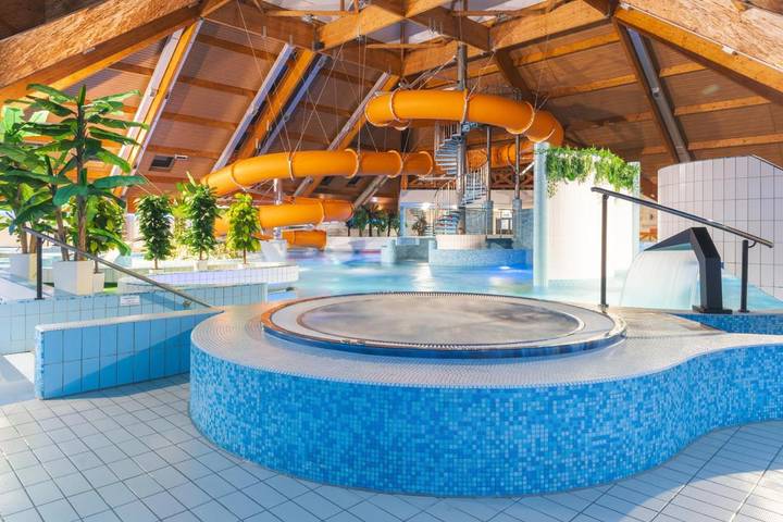 Resort für 3 Personen, mit Sauna und Pool sowie Garten, mit Haustier - 1