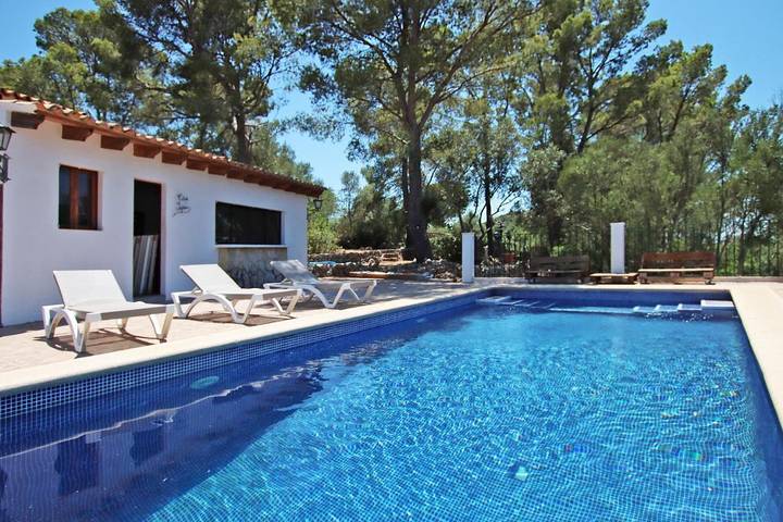 Casa rural para 6 personas, con Balcón y Terraza además de Jardín y Piscina en Alaró - 4