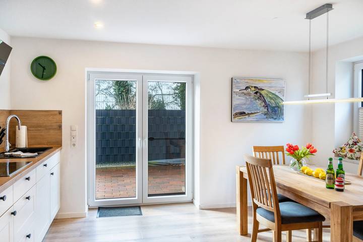 Ferienhaus für 4 Personen, mit Garten und Sauna in Minsen